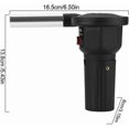 thumbnail image 2 of Barbecue Blower - Portable Electric Barbecue Fan for Outdoor Camping BBQ Black, 2 of 4