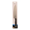 thumbnail image 1 of Cuchillo de Chef Mainstays de Acero Inoxidable Mango Negro de Madera 33.2 cm, 1 of 4