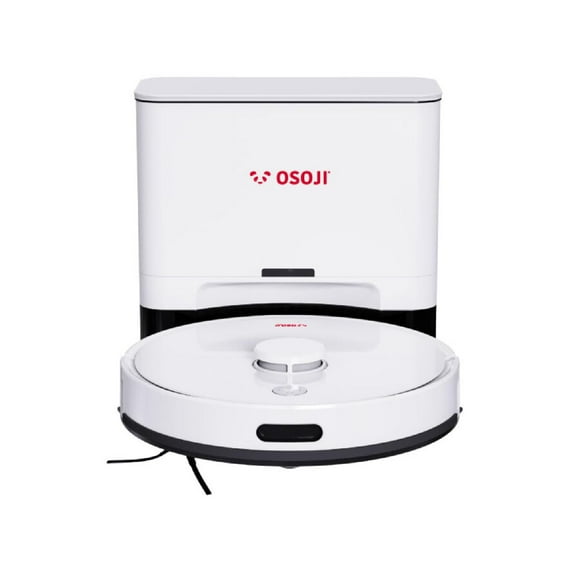 OSOJI Robot Aspiradora y Trapeador con Autovaciado, 3000 Pa de Succión, WiFi, D1000 Pro, Ultrasilenciosa, 90 Días de Capacidad, Control por App y Alexa, Robot Aspirador Inteligente