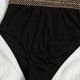 thumbnail image 4 of Gibobby Traje de baño completo mujer Traje de baño de playa de verano para mujer Bikini sólido sexy Traje de baño de moda para mujer(Negro,G), 4 of 5