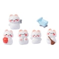 thumbnail image 4 of Shisuyan Figurine Statue en Résine 6 Pcs 1.3X1.2X0.8In, 4 of 8