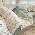 thumbnail image 1 of Pink Floral Bedding Set - Queen Size Comforter Cover, Sheet and Pillowcases for Girls Room, 1 of 10