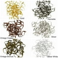 thumbnail image 7 of 50 Earwire Earring Wire Hook Brass Earring Findings DIY Jewelry Making Copper, 7 of 7