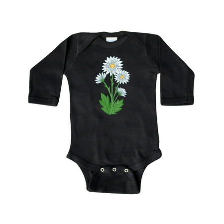 

Inktastic Daisy Flower Gift Baby Boy or Baby Girl Long Sleeve Bodysuit