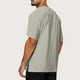 thumbnail image 5 of pstuiky camisetas de hombre, Camiseta/camiseta informal de manga corta con cuello redondo y abertura en el dobladillo para hombre, color liso, a la moda ropa de hombre xl, 5 of 8