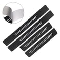 thumbnail image 4 of Carbon Fiber Style Door Sill Strip Protects Against Daily Wear and Tear, 4 of 4