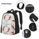 thumbnail image 3 of Balery Koi Fish Corals,Spring Summer Mochila Escolar 3 en 1 para Niños - Mochila Resistente con Lonchera Térmica y Estuche - Mochila Escolar para Niños y Niñas, 3 of 7