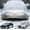 Silver, variant on Hail Blankets for Cars, Thickened Padded Hail Protector, Waterproof Snowproof Windproof UV-Resistant Half Car Cover for SUVs