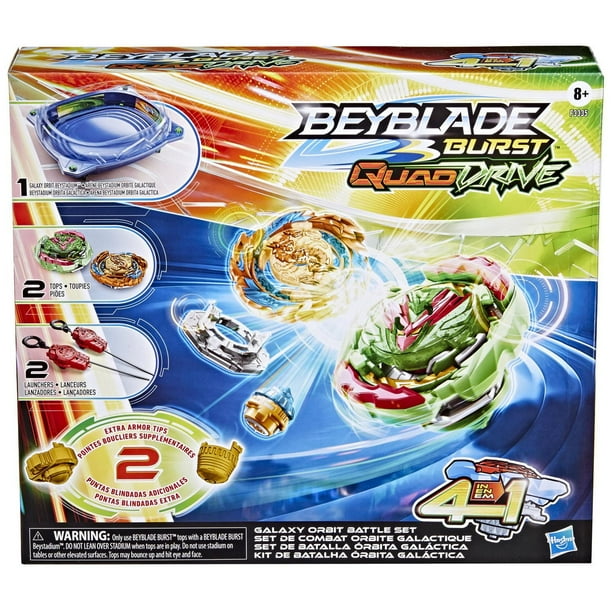 Beyblade Burst QuadDrive Galaxy Orbit Battle Set -- Battle Game