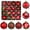 Christmas Ornaments Ball - Red, variant on 16PCS Christmas Balls Ornaments Set, Christmas Decorations Indoor, 2.36" Christmas Ornaments for Tree Glittering Hanging Christmas Tree Decorations Red Green Christmas Ornaments Balls for Xmas Party