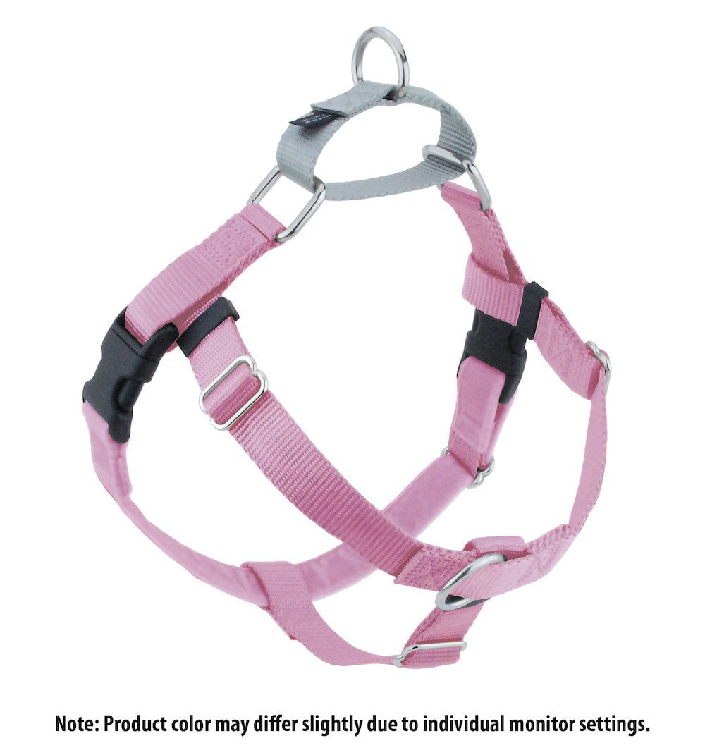 Freedom No Pull Dog Harness Training Package 5 8 Small Rose Pink The Freedom No Pull Harness Design Minimizes Or Eliminates Pulling Neck Strain By 2 Hounds Design From Usa Walmart Com Walmart Com