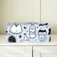 thumbnail image 4 of Cartoon Ghost Bat Throw Blanket Twin 60x80 Happy Halloween Hand Drawn Style Fleece Blanket for Kids Boys Girls Teens Cute Wild Animal Stars Graffiti Flannel Blanket for Bedroom Sofa, 4 of 6