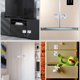 thumbnail image 3 of Cerradura para refrigerador con llaves, para refrigerador, cerraduras de gabinetes, cajones, lavavajillas, inodoros y cerraduras de gabinetes de seguridad para niños, adhesivo sin perforació, 3 of 5
