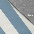 thumbnail image 2 of Simply Daisy 8' x 10' Graduated Stripe Chenille Rug, Dusty Smoke, 2 of 4