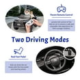thumbnail image 3 of Xuanlur 24V 7AH Ride on Toys for Big Kids, Licensed LEXUS LX600 2 Seater 110W Motor Ride on Cars w/Remote Control, 4-Wheel Suspension, LED, Music, Power Display, Electric Car for Boys Girls, Black, 3 of 7
