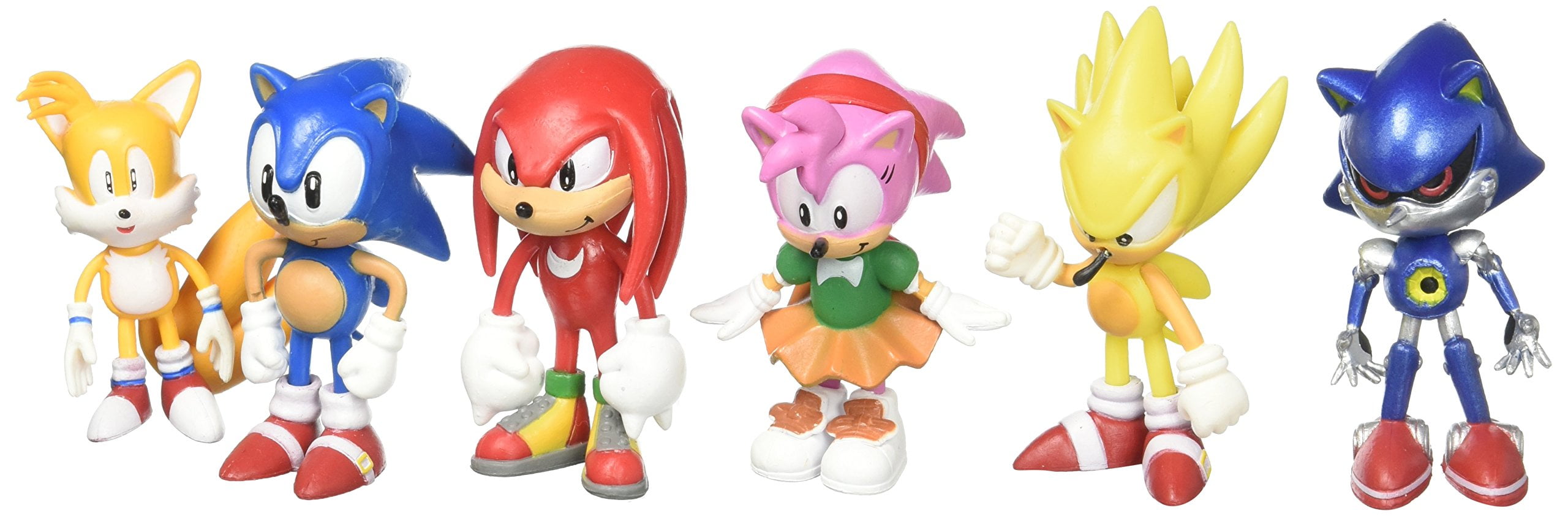 Sonic The Hedgehog Action Figure (6pcsSet) [Toy]