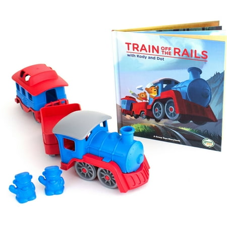 Green Toys Train and Story Book Set