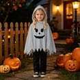 thumbnail image 5 of Kids Halloween Cloak Cape Pants Set Toddler Boys Role Play Outfit 3M-9Y, 5 of 9