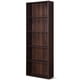 thumbnail image 2 of Librería Costway Armario Moderno Multiuso con 5 Repisas Nuez 59 x 24 x 170 cm, 2 of 6