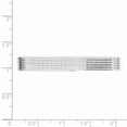 thumbnail image 2 of 925 Sterling Silver Rhodium-plated Tie Bar Clip, 2 of 7