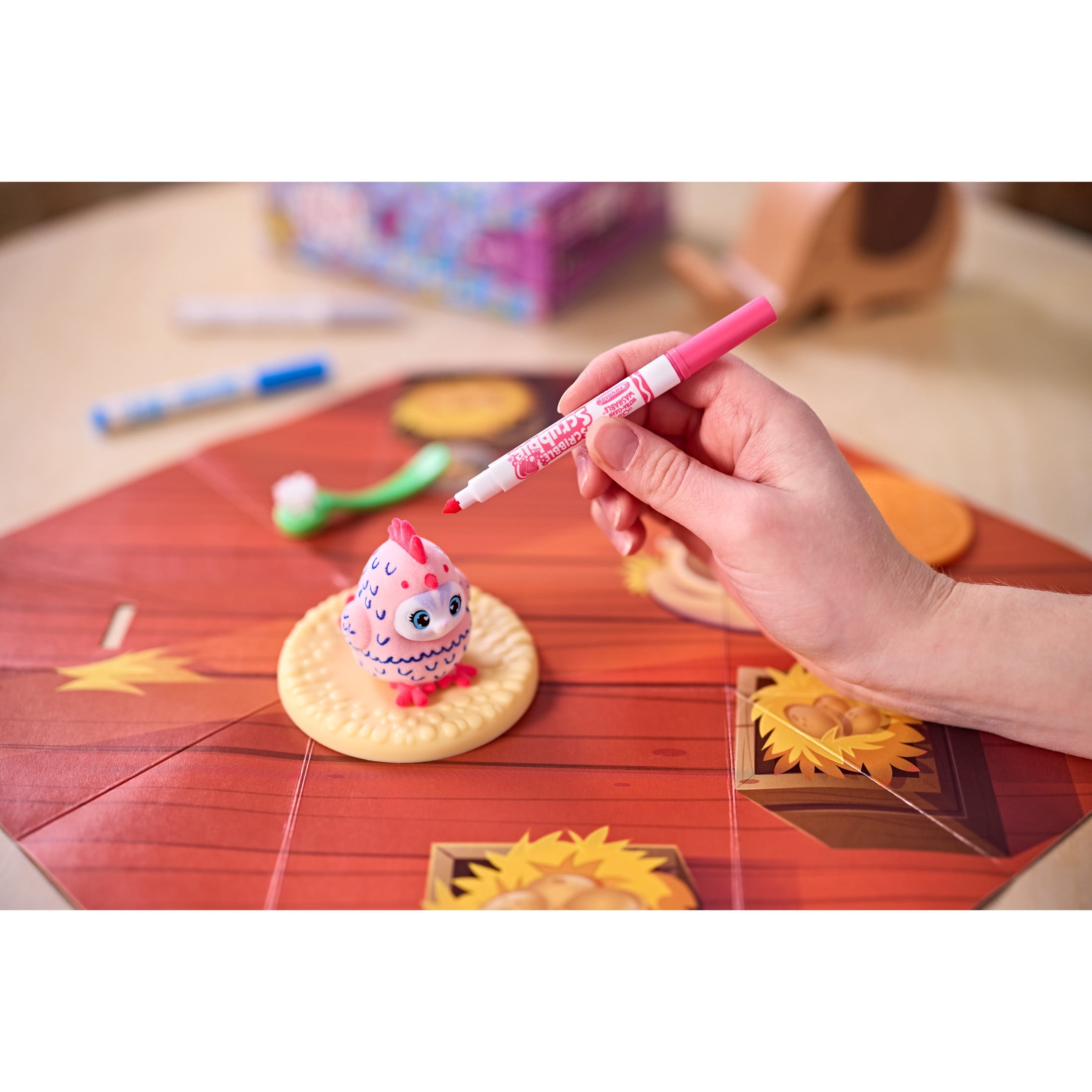 Crayola Scribble Scrubbie Pets, Mystery Mashups Blind Box, Toy Pets, Coloring Activity, Toy Collectibles, Back to School Gifts for Kids, Ages 3+