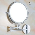 thumbnail image 1 of 3X Magnification Wall Mount Makeup Vinity Mirror Double-Sided Swivel Extension Mirror, 1 of 3