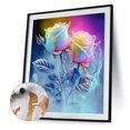 thumbnail image 3 of Kit de pintura por números DIY Rose Hand Oil Art Picture Craft Home Wall Decor (H1404) Hugtrwg Para estrenar, 3 of 9