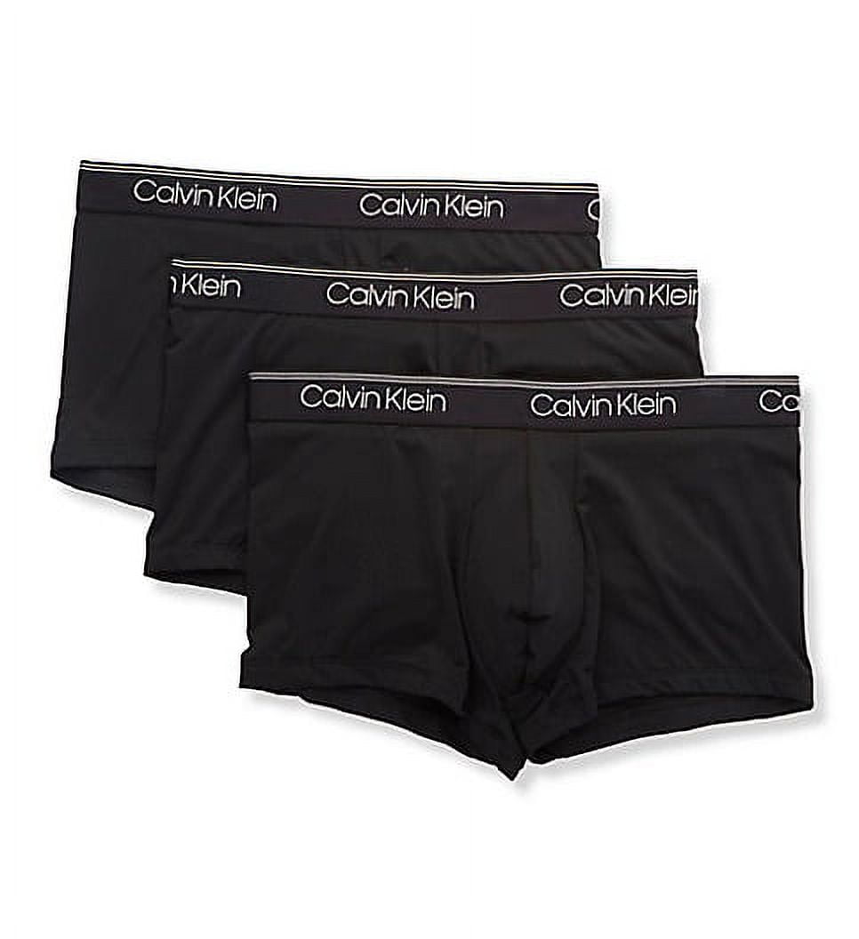 Buy Calvin Klein Underwear Low Rise Solid Trunks - Pack Of 3 - NNNOW.com