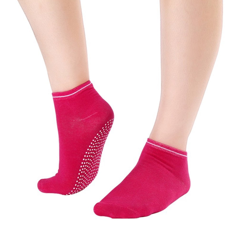 5 Pair Yoga Socks Gripper Socks Ideal for Dance, Fitness No Slip, Non
