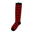 thumbnail image 4 of TIEVOSA Ladies Striped Calf Socks Christmas Socks Ladies and Knee Socks Striped Socks Socks Performance Socks（ Red）, 4 of 4