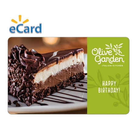 Olive Garden $25 Happy Birthday eGift Card