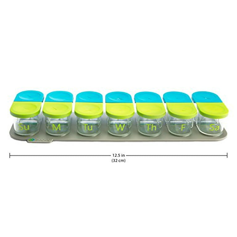 Sagely Smart Weekly Pill Organizer - Sleek AM/PM Twice A Day Pill Box with 7 Day