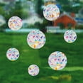 thumbnail image 5 of Combination colorful window stickers sun catcher round butterfly prism laser electrostatic stickers anti-collision rainbow glass stickers, 5 of 20