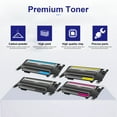 thumbnail image 2 of CLT-407S Toner Cartridge Compatible for Samsung CLT-407S Toner to use with CLP-320 CLP-320N CLP-325W CLX 3180 3185N 3185FW Printer (1BK+1C+1M+1Y), 2 of 7