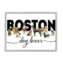 Stupell Industries Florida Flamingo Pool with Green Tropical Palms Animals & Insects Painting Gray Framed Art Print Wall Art, 24 x 30