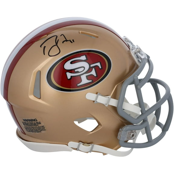Brandon Aiyuk San Francisco 49ers Autographed Faithful to the Bay Speed Mini Helmet - Fanatics Authentic Certified