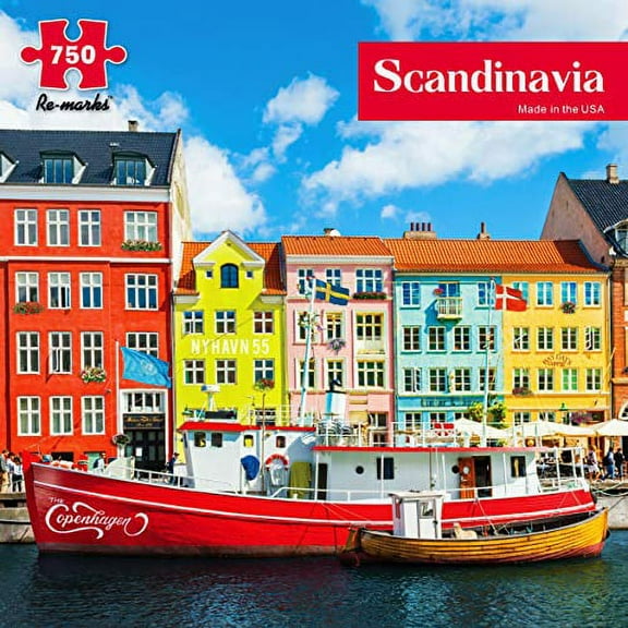 Re-marks Scandinavia 750 Piece Puzzle