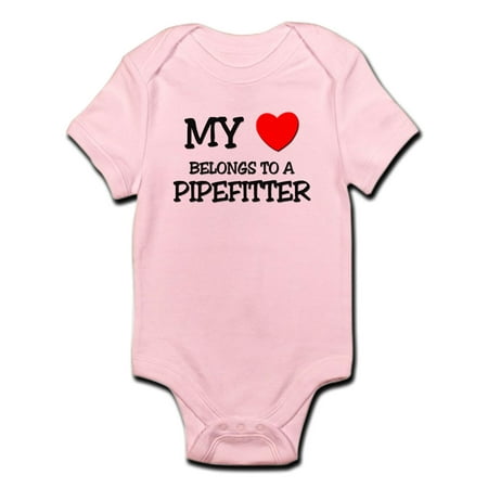 

CafePress - My Heart Belongs To A PIPEFITTER Infant Bodysuit - Baby Light Bodysuit