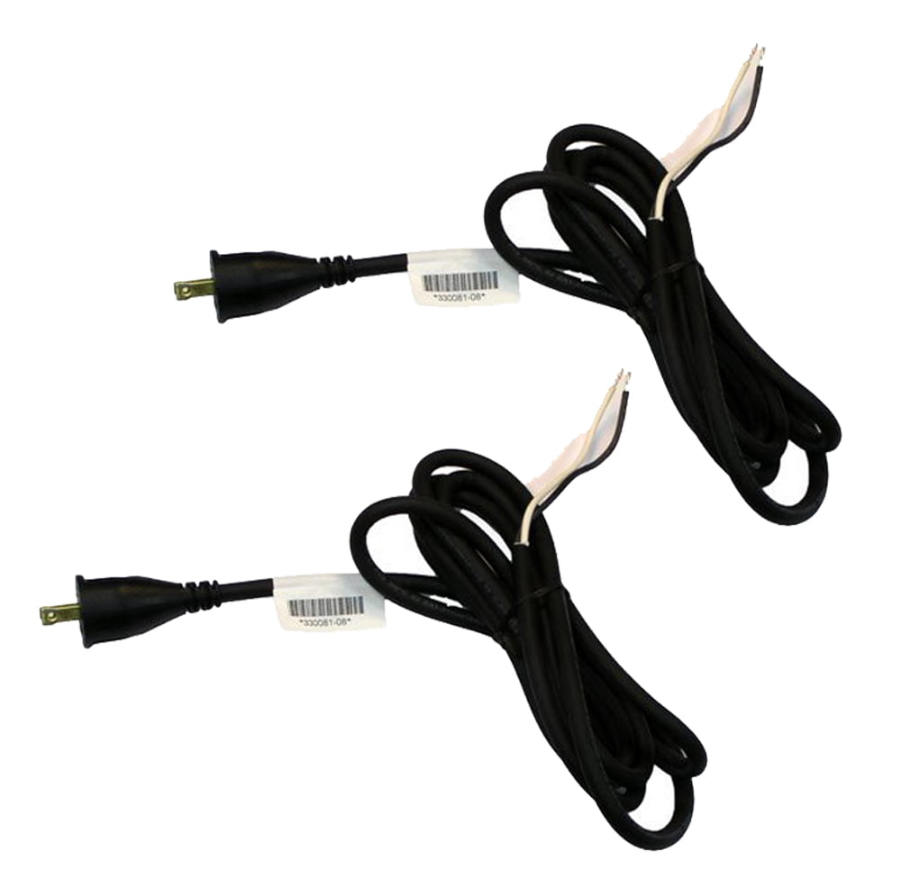 DeWalt Replacement (2 Pack) Power Cord 10', 18 Gauge, 2Wire 330072