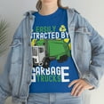 thumbnail image 3 of Recycling Trash Day Easily Distracted by Garbage Trucks T-shirt, 3 of 4