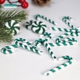 thumbnail image 5 of 24PCS Christmas Candy Canes Red and Green Crutch Xmas Tree Hanging Ornaments Gifts for Holiday Party New Year Home Decor Navidad, 5 of 5