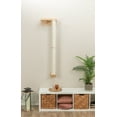 thumbnail image 2 of TRIXIE Wall Set 1 Wall Mounted Sisal Cat Scratching Post with Ledge, Natural, 2 of 5