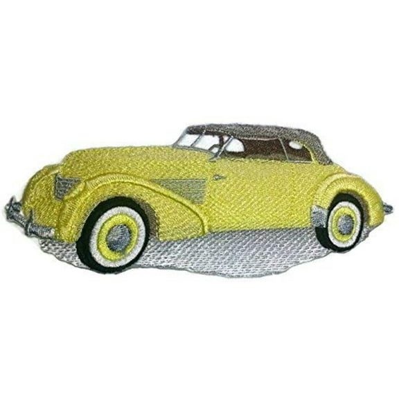 Classic 1937 Cord Embroidered Iron On/Sew Patch [6.5" x2.72"]