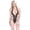 Black, variant on Women's Adult Lingerie Night Wear Lace and Straps Teddy Bodysuit