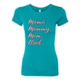 thumbnail image 2 of Wild Bobby Mama Mommy Mom Bruh Women Slim Fit Junior Tee, 2 of 6