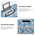 thumbnail image 5 of Haiem Cute Chickens and Flowers Luggage Cover Printed Suitcase Covers for Luggage Elastic Washable Suitcase Protector Fits 18-32 Inch Luggage-Medium, 5 of 9