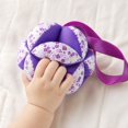 thumbnail image 6 of Kiddiway Ribbon Ball Toy for Babies - Soft Grasping Interactive Ball with Colorful Ribbons, Great Baby Toys for Sensory Play, Coordination, and Fun; Perfect for Toddlers,Purple, 6 of 7