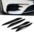 thumbnail image 1 of Car Cover Front Bumper Canard Fin Grille Trim Replacement E-Class W213 AMG Line 2016-2020 Car-styling, 1 of 5