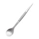 thumbnail image 5 of Cuchara-pinza 2 en 1, cuchara para servir, pinzas, utensilio de comedor ligero de acero inoxidable, cuchara sopera para restaurantes y celebraciones. Plata, 5 of 8