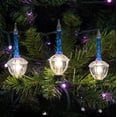 thumbnail image 4 of Paquete de 3 Bombillas de Burbuja con Brillantina Azul C7/E12, 4 of 5